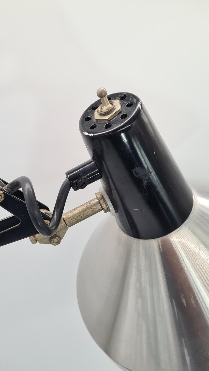 Lampa biurkowa Hala Zeist – Holandia, lata 50/60 | Vintage Industrial - 185690