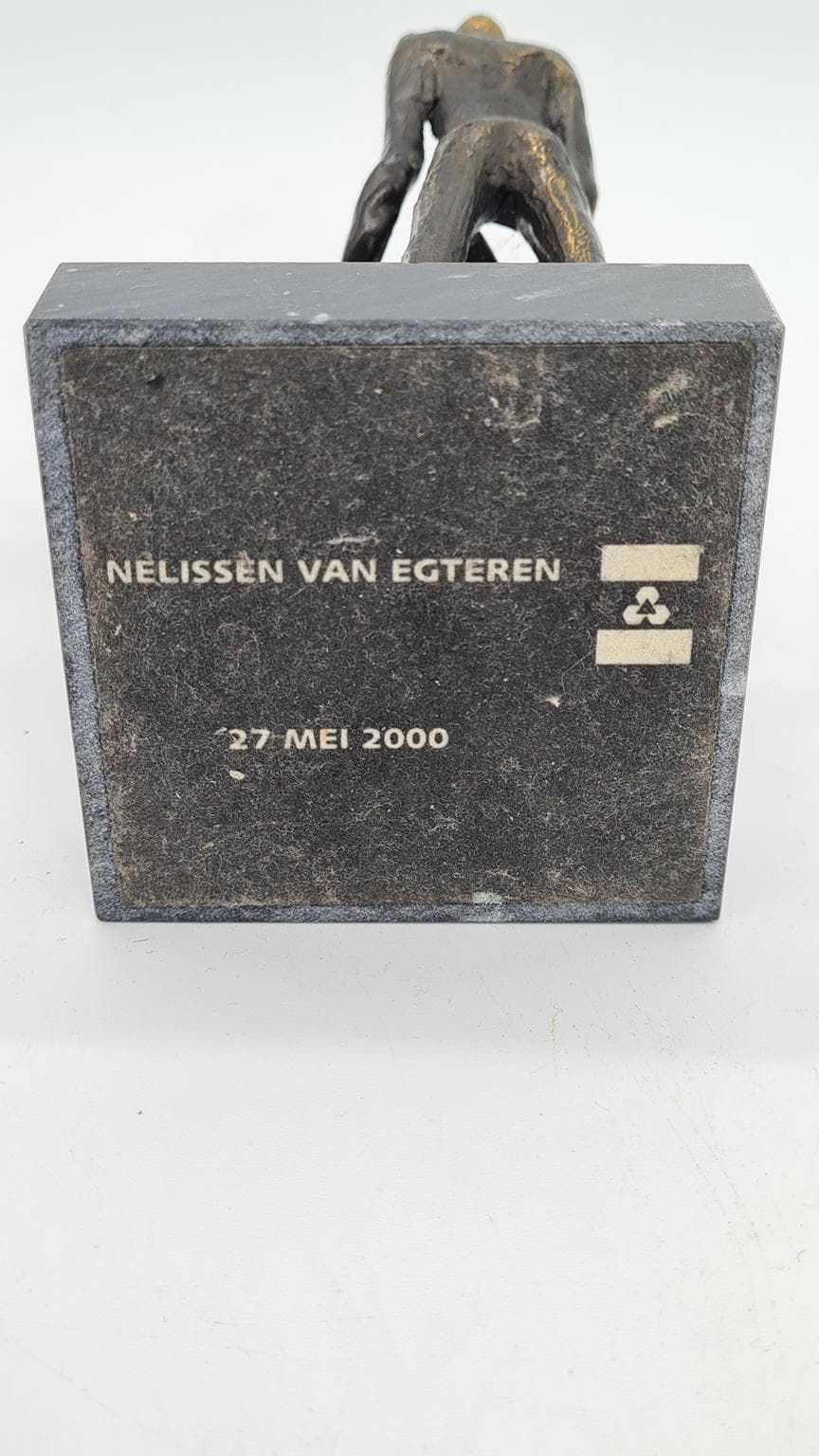 Rzeźba z brązu – Holandia 2000 | Figurka symboliczna | 13 cm - 185720