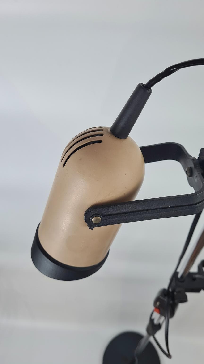 Lampa podłogowa vintage | 2 regulowane reflektory | chrom | lata 70/80 - 185731