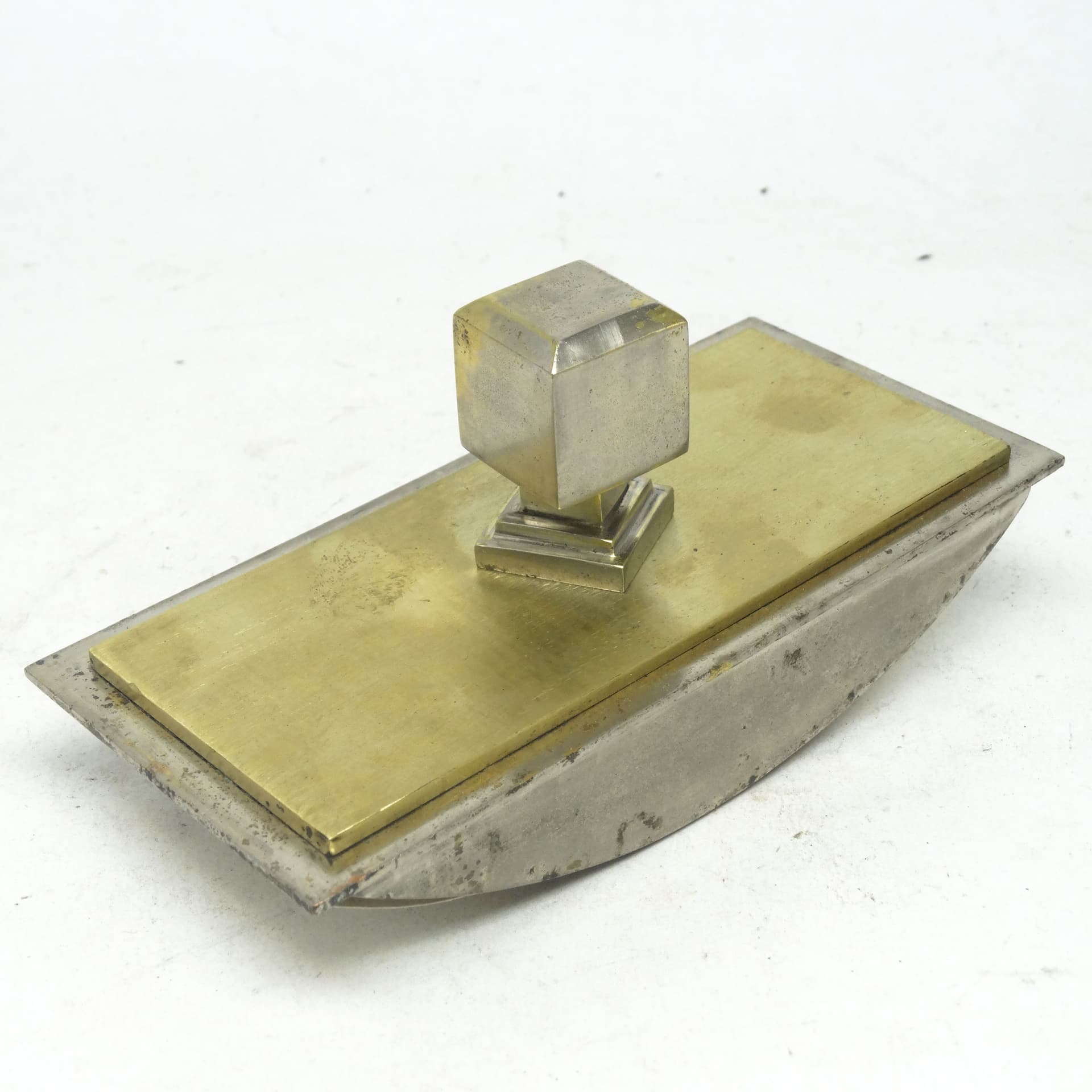 Bibularz Art Deco, mosiądz, Niemcy, lata 30. - 185936