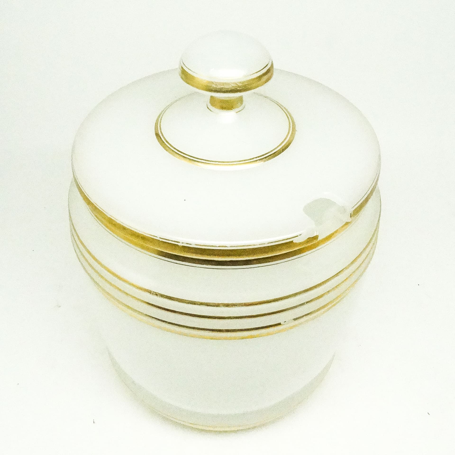 Bola na poncz, Art déco, szkło, Bohemia, Czechy, lata 30. - 185968