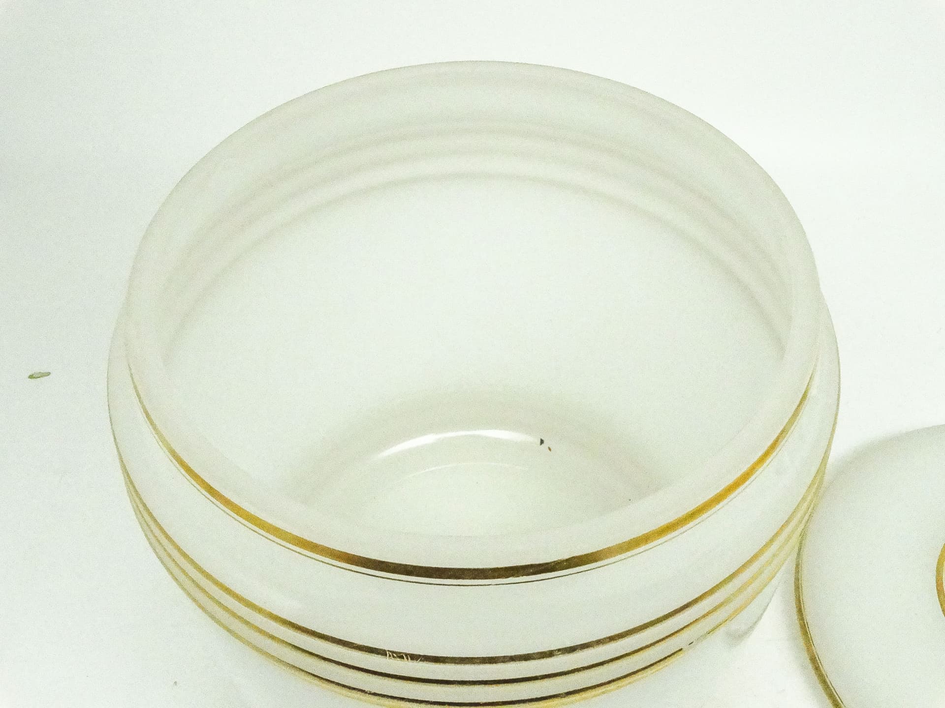 Bola na poncz, Art déco, szkło, Bohemia, Czechy, lata 30. - 185978