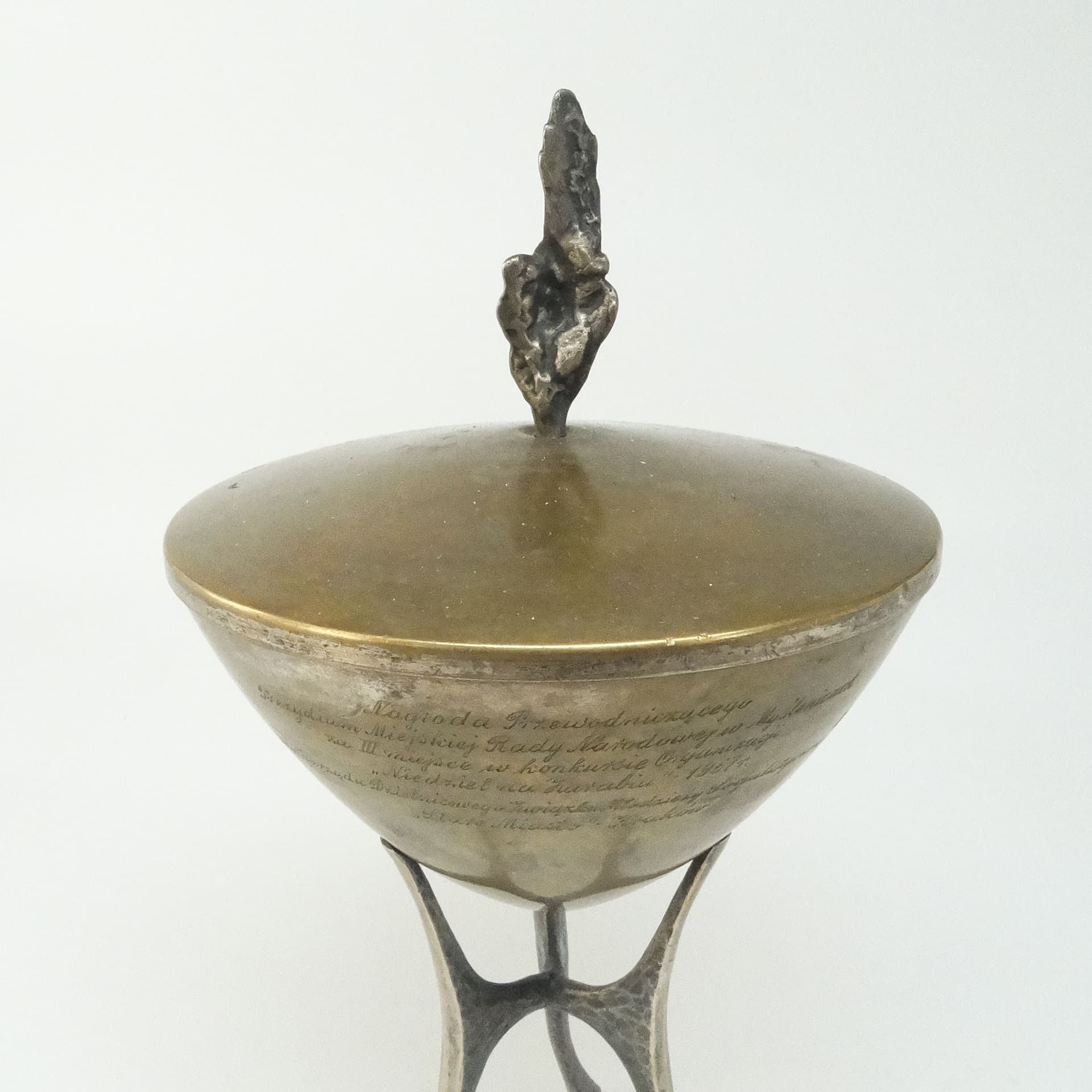 Puchar modernizm, mosiądz, Polska, lata 60. - 186044