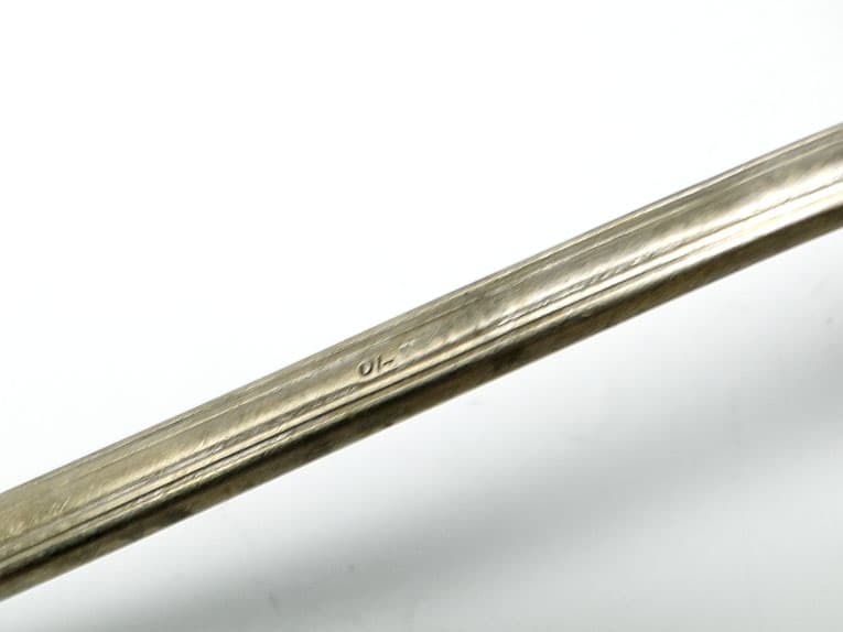 Chochla do sosów, neorokoko, mosiądz srebrzony, Niemcy, początek XX w. - 186298