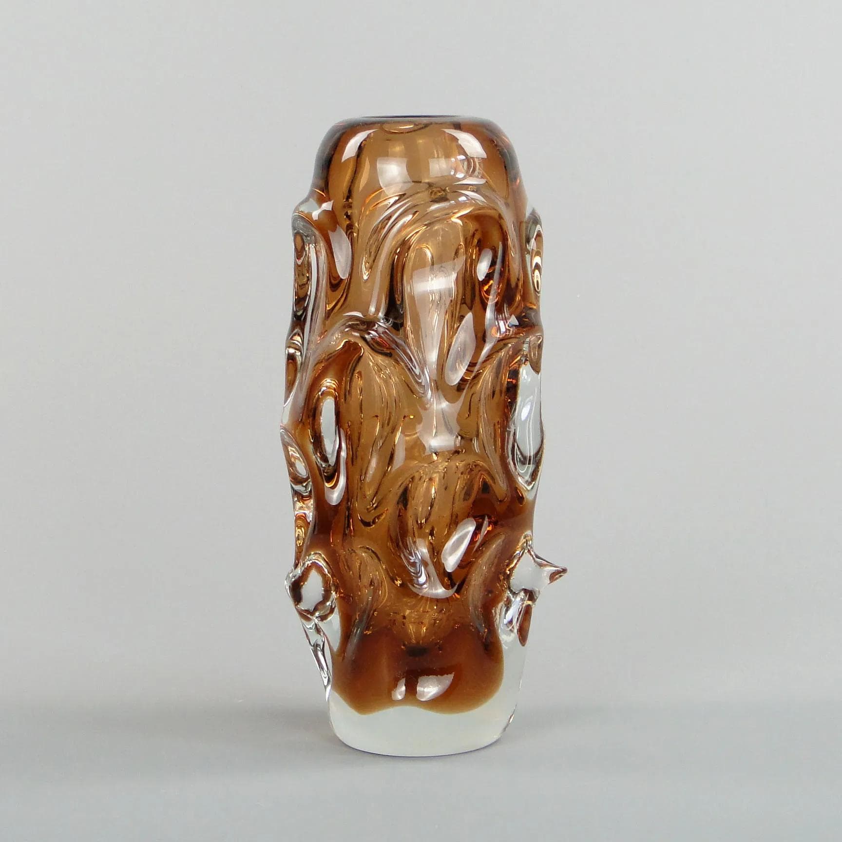 Wazon, szkło wielobarwne, proj. J. Beranek, Czechosłowacja, lata 60. - 13040