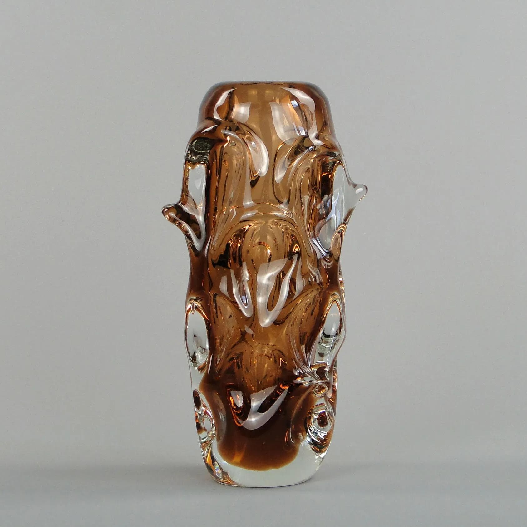 Wazon, szkło wielobarwne, proj. J. Beranek, Czechosłowacja, lata 60. - 13039