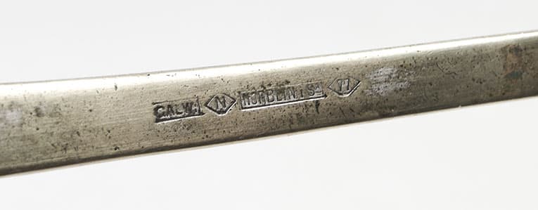 Art Nouveau ladle, silver-plated brass, Germany, early 20th c. - 186363