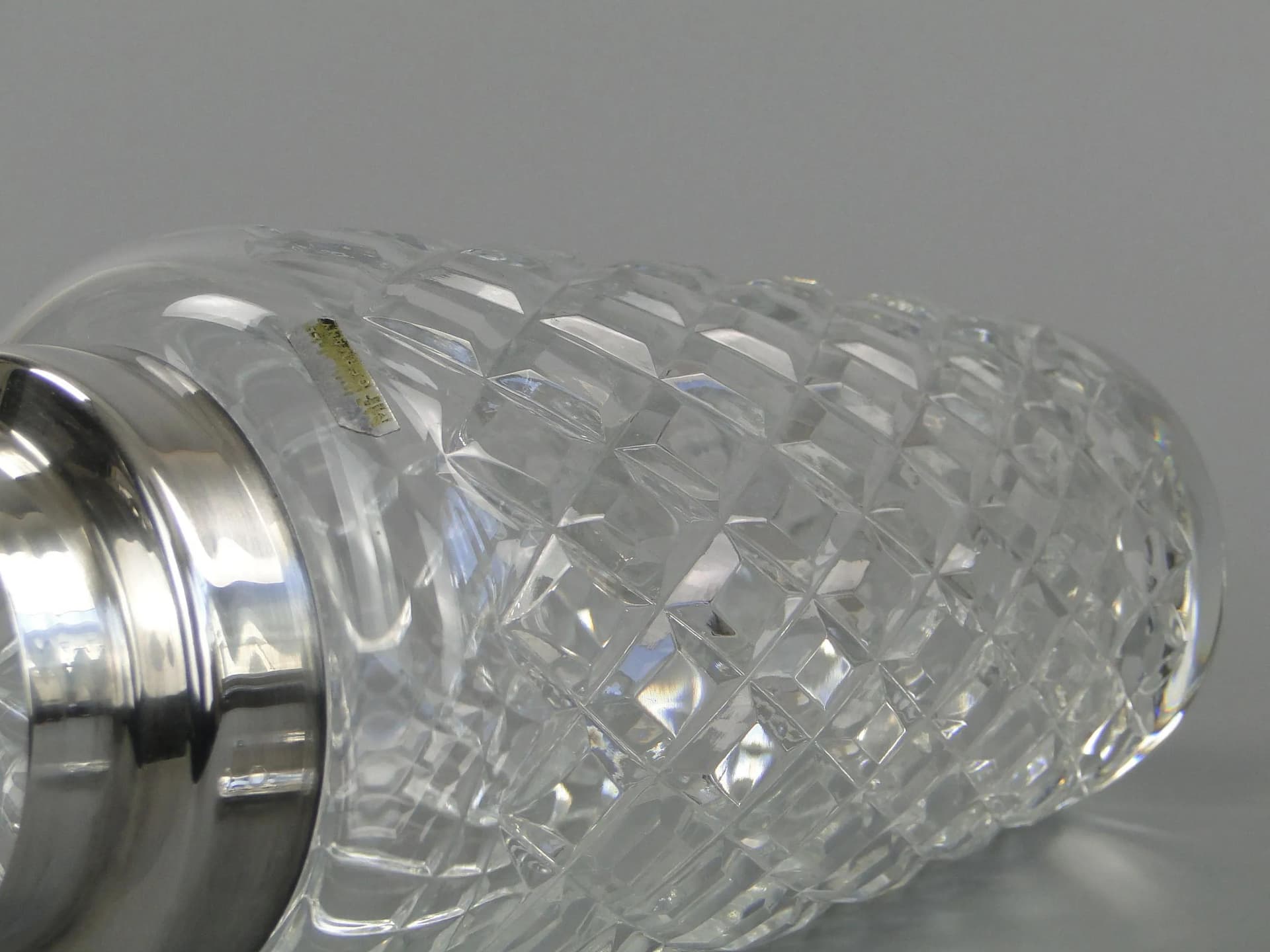 Shaker do drinków Art Deco, kryształ transparentny, WMF, Niemcy, lata 50. - 13035