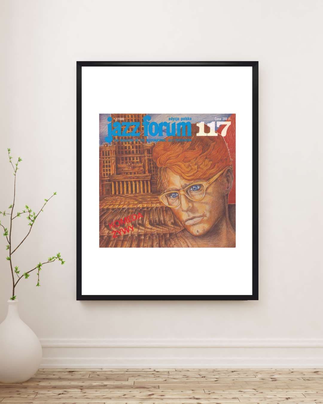 Okładka Jazz Forum, multikolor, aut. T. Lach, Polska, lata 80. - 186421