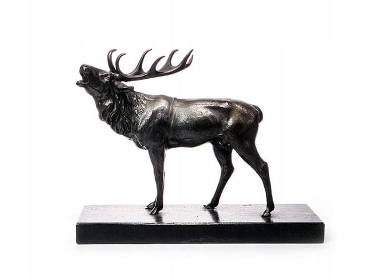 Cabinet Figure, dark bronze, Poland, early 20th c.