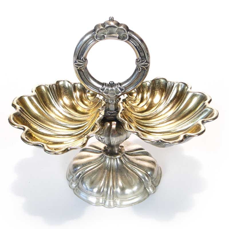 Kabaret na przyprawy, srebro, Rosja, XIX w. - 186464