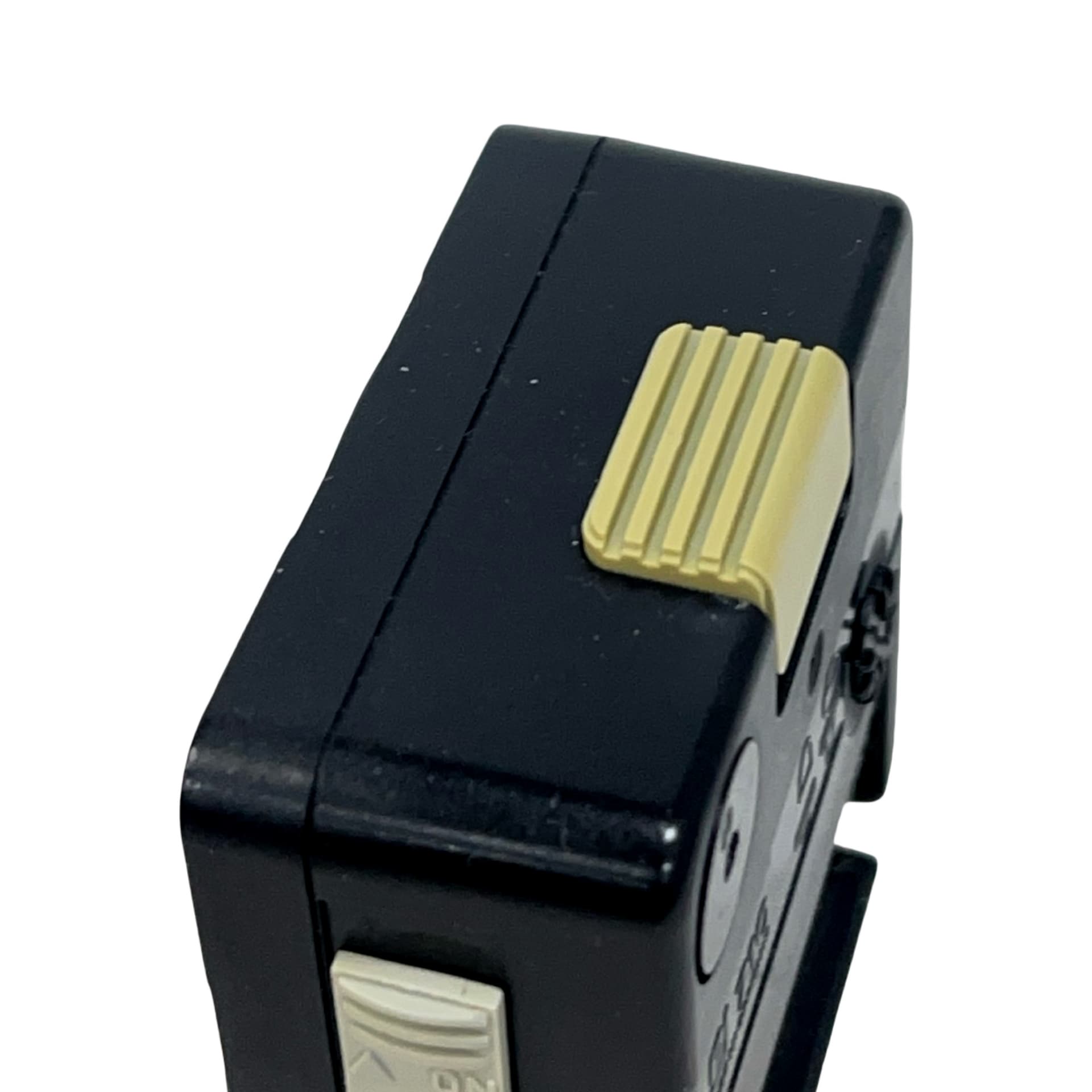 Budzik Repeat, czarny, plastik, Junghans, Niemcy, lata 70. - 186646