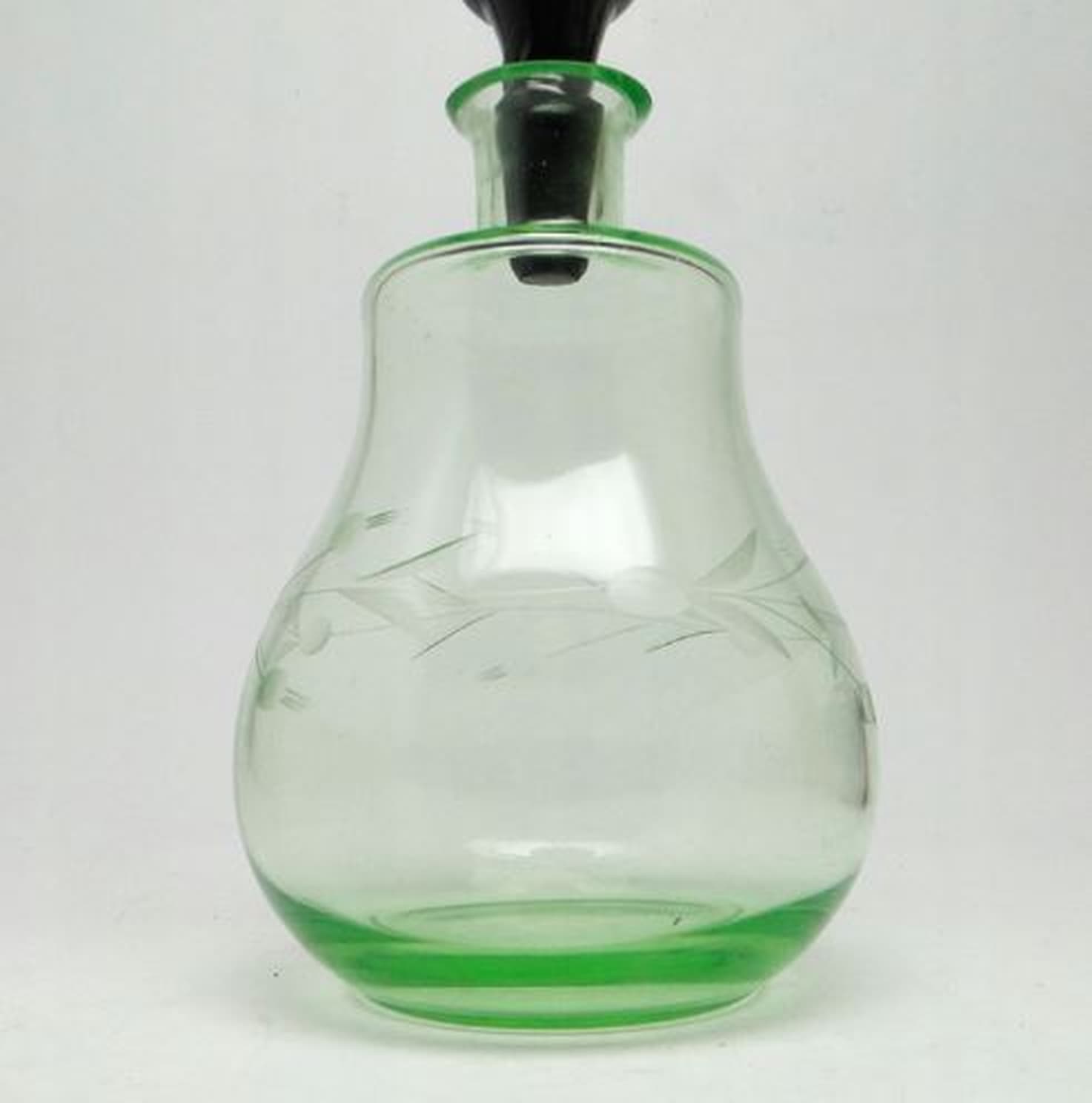 Karafka, Art Deco, kryształ, Moser, Czechosłowacja, lata 50. - 186996