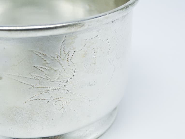 Cukiernica koszyczkowa Industrial, mosiądz srebrzony, Polska, XIX w. - 187282