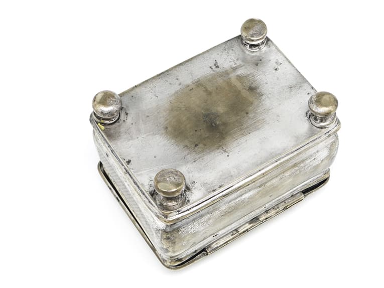 Sugar bowl, Eclecticism, silver-plated brass, Poland, 19th c. - 187304