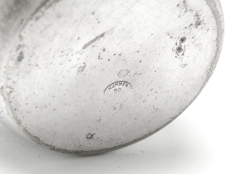 Cukiernica, Art Nouveau, mosiądz srebrzony, Polska, lata 20. - 187385