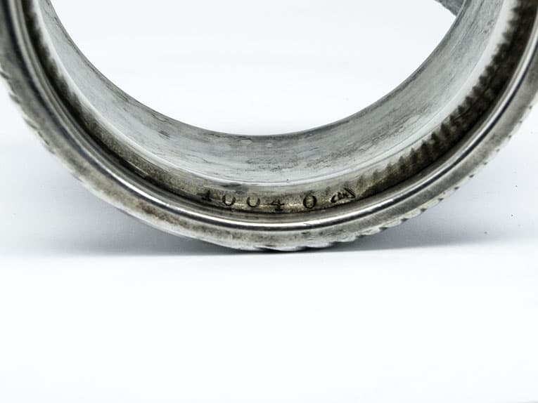 Cukiernica Art Deco, mosiądz srebrzony, Szandrik, Węgry, lata 30. - 187907