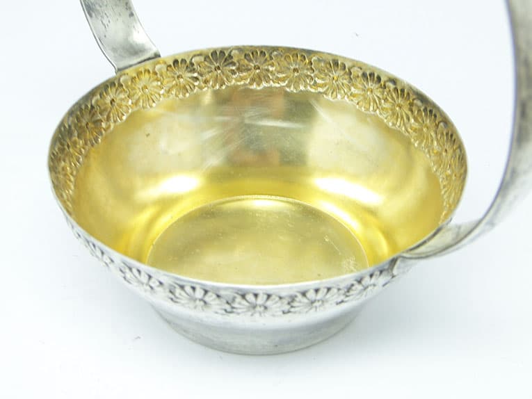 Cukiernica Secesja, mosiądz srebrzony, Szandrik, Austria, początek XX w. - 188004