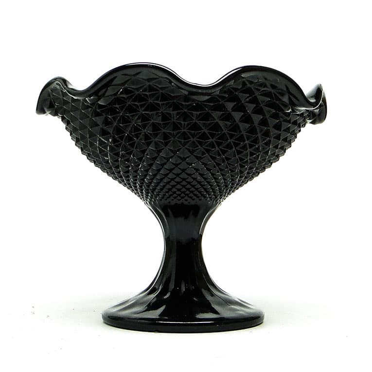 Cukiernica, New Postmodernizm, szkło hialitowe czarne, Ząbkowice, Polska, lata 70. - 188259