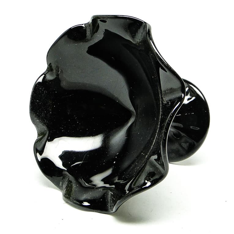 Cukiernica, New Postmodernizm, szkło hialitowe czarne, Ząbkowice, Polska, lata 70. - 188265