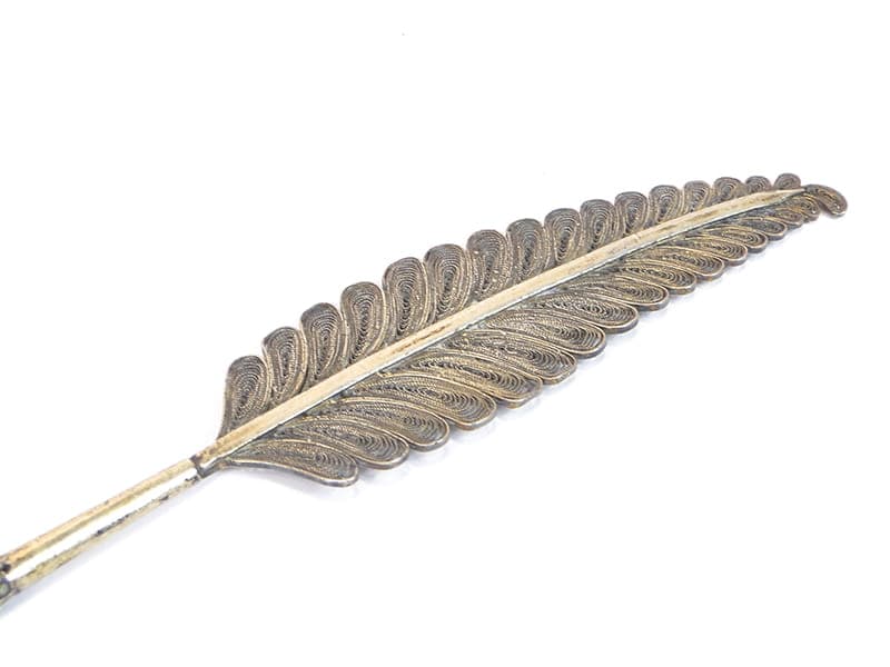 Dip pen filigree, silver, France, 19th c. - 188372