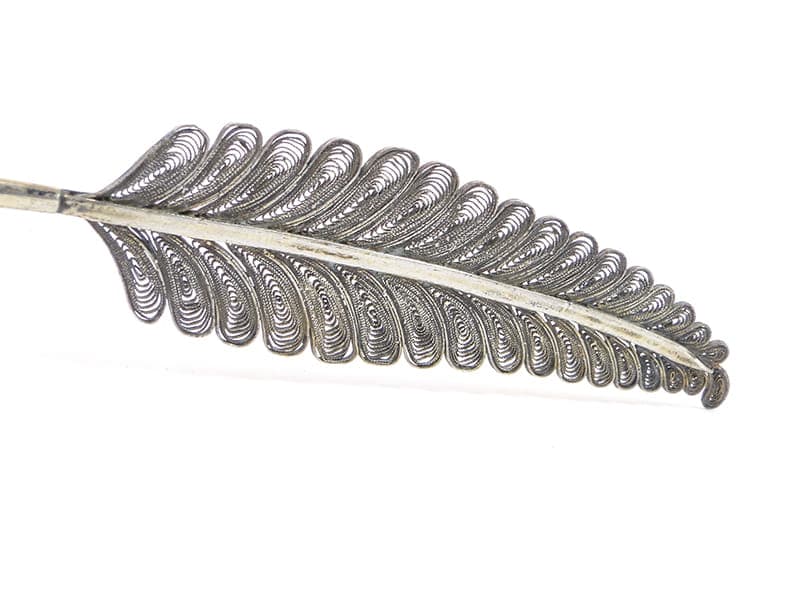 Dip pen filigree, silver, France, 19th c. - 188369