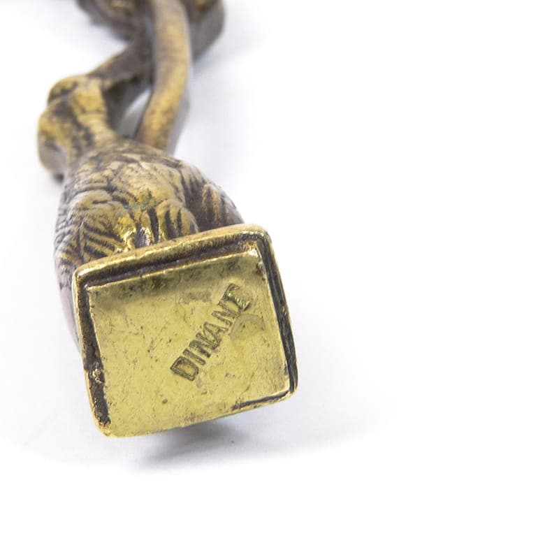 Letter opener, Art Nouveau, golden brass, Belgium, early 20th c. - 188383