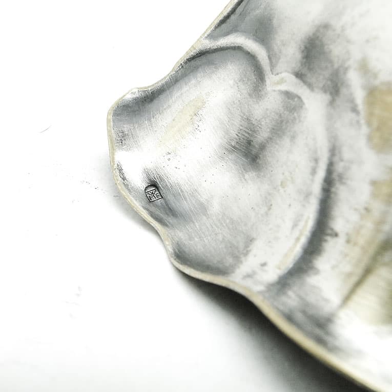 Cukiernica koszyczkowa, Secesja, mosiądz srebrzony, WMF, Niemcy, początek XX w. - 188538