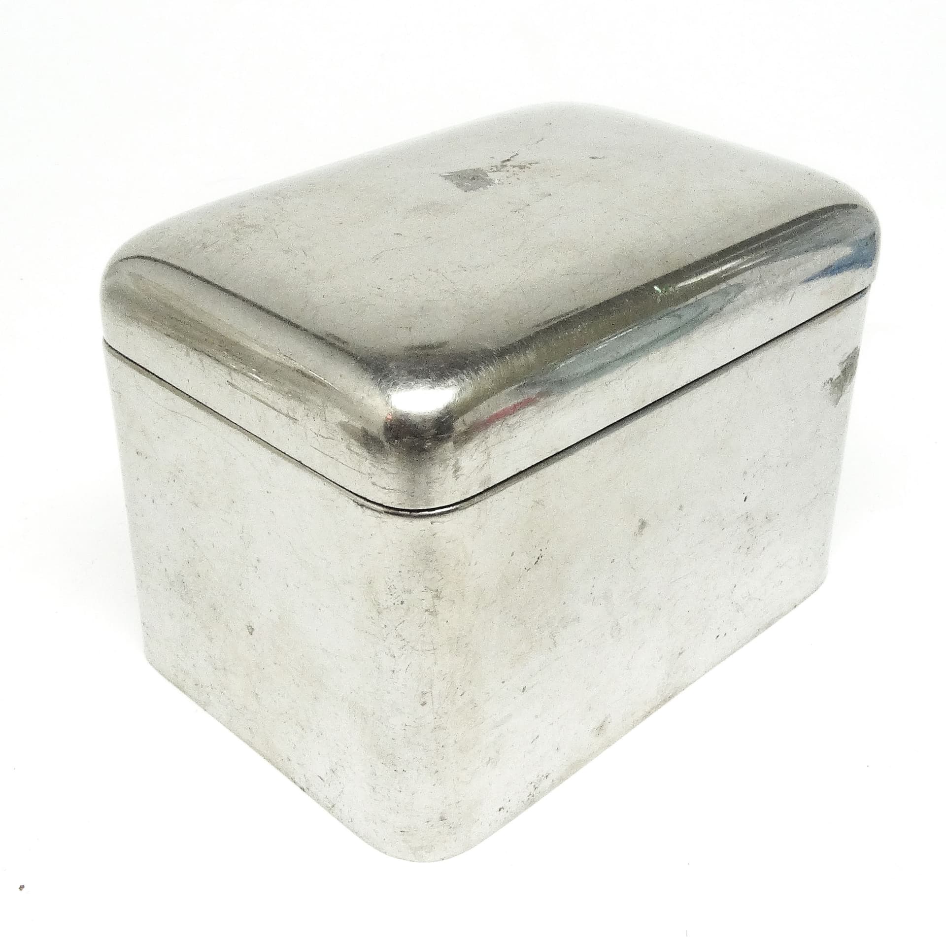 Cukiernica, Art Deco, mosiądz srebrzony, Niemcy, lata 20. - 188676