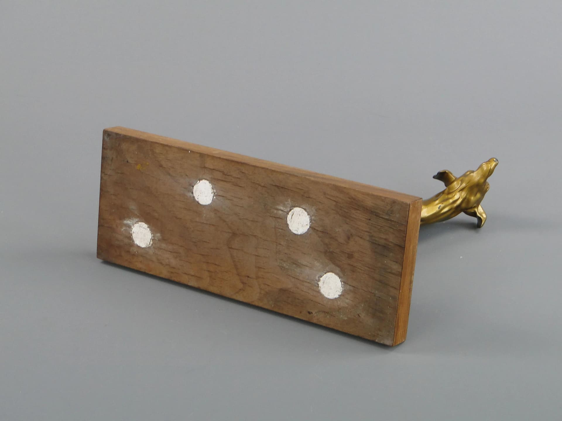 Greyhound Figure Art Deco, gilded metal, Germany, 1920s - 13092