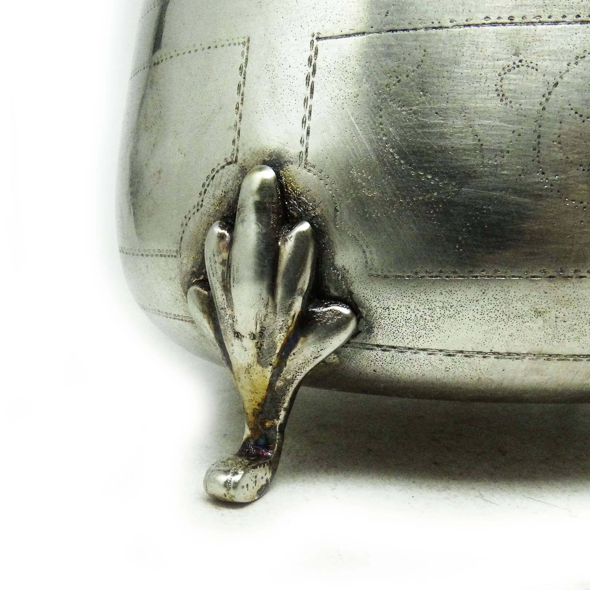 Cukiernica Biedermeier, mosiądz srebrzony, Polska, XIX w. - 188937