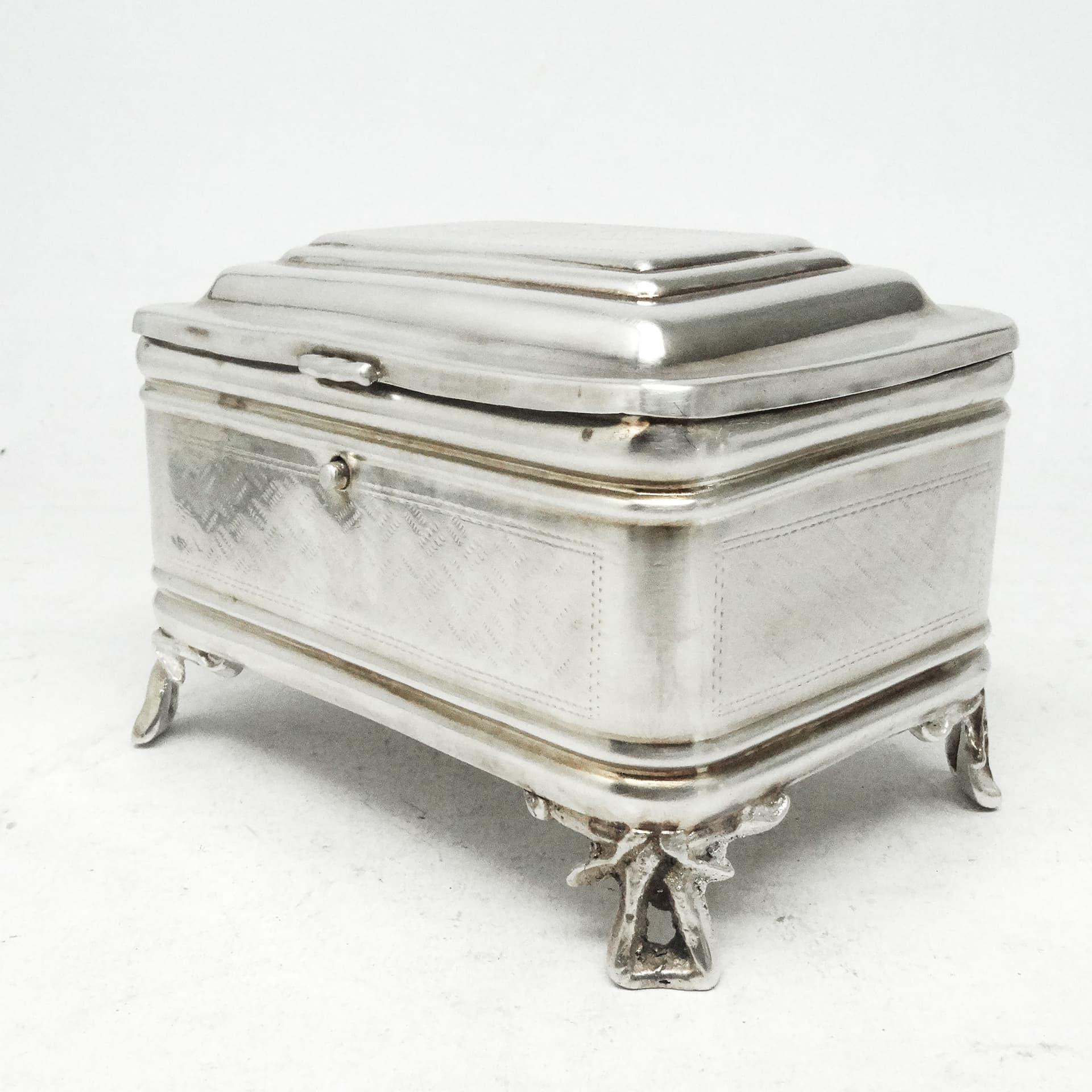 Cukiernica, Eklektyzm, mosiądz srebrzony, Polska, XIX w. - 188982