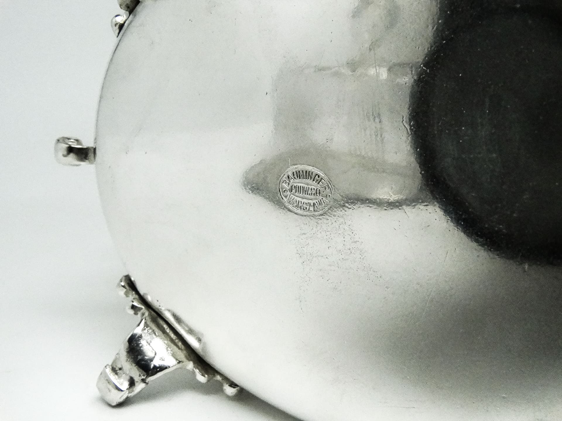 Cukiernica Eklektyzm, mosiądz srebrzony, Polska, XIX w. - 189038