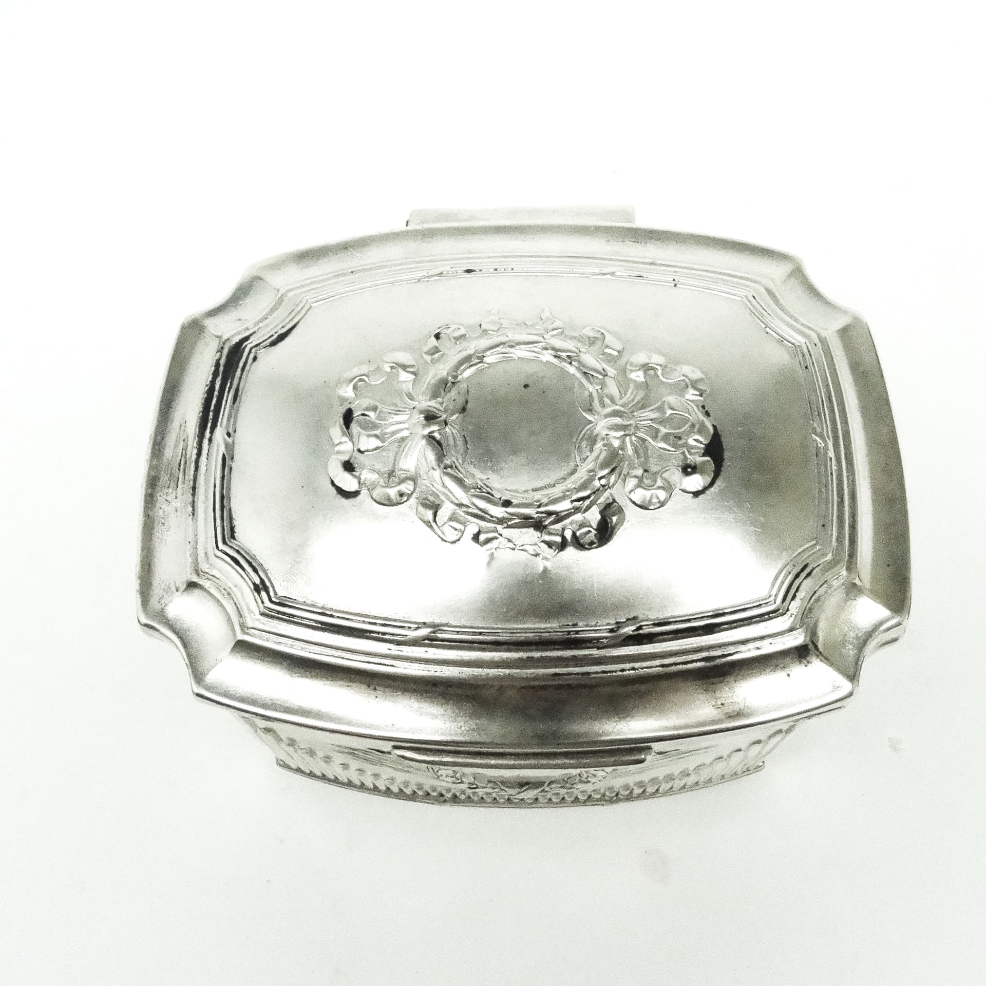 Cukiernica, Klasycyzm, mosiądz srebrzony, Polska, początek XX w. - 189190