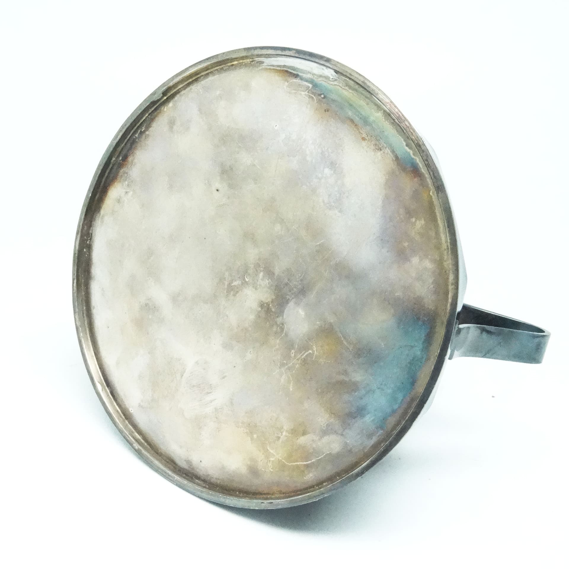 Cukiernica, postmodernizm, mosiądz srebrzony, Polska, lata 70. - 189287