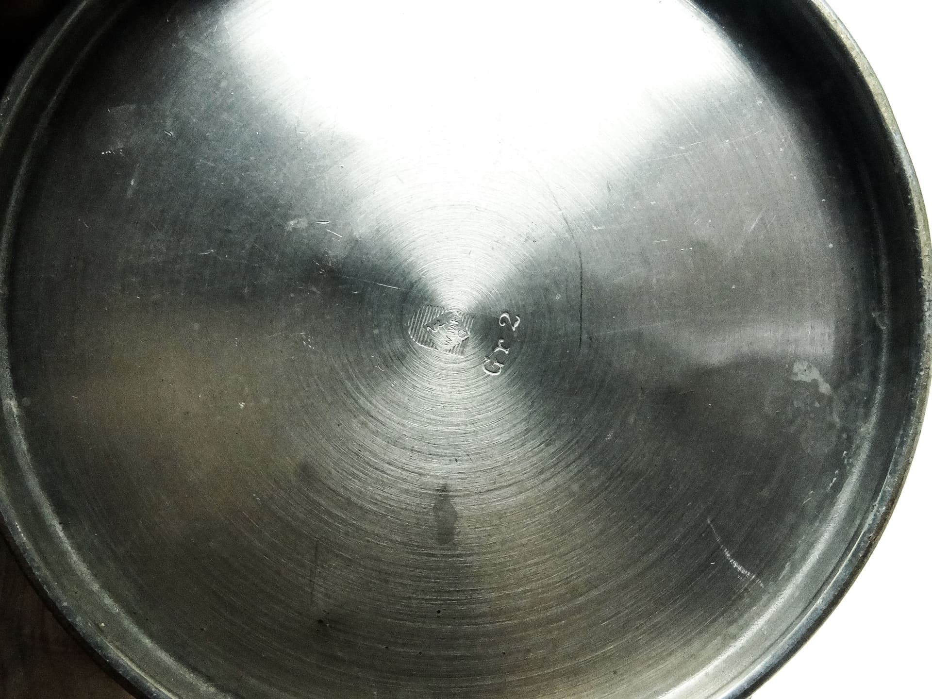 Art Deco sugar bowl, silver-plated brass, Poland, 1920s. - 189331