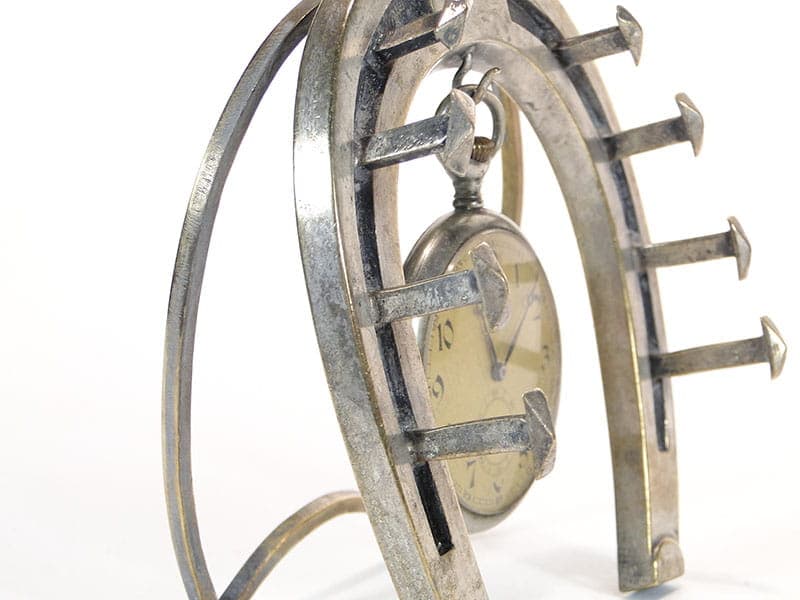 Postument Art Nouveau, srebrny, mosiądz, Austria, początek XX w. - 189351