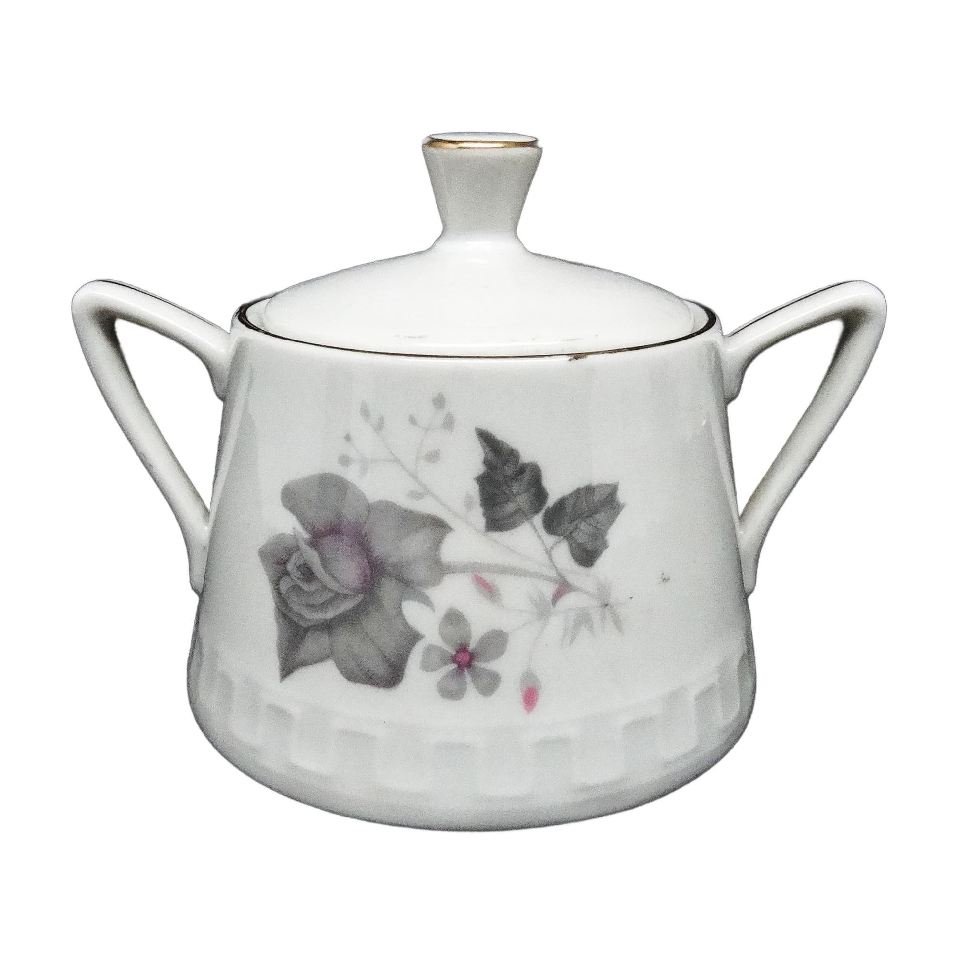 Cukiernica, mid-century modern, porcelana, Wawel, Polska, lata 60.