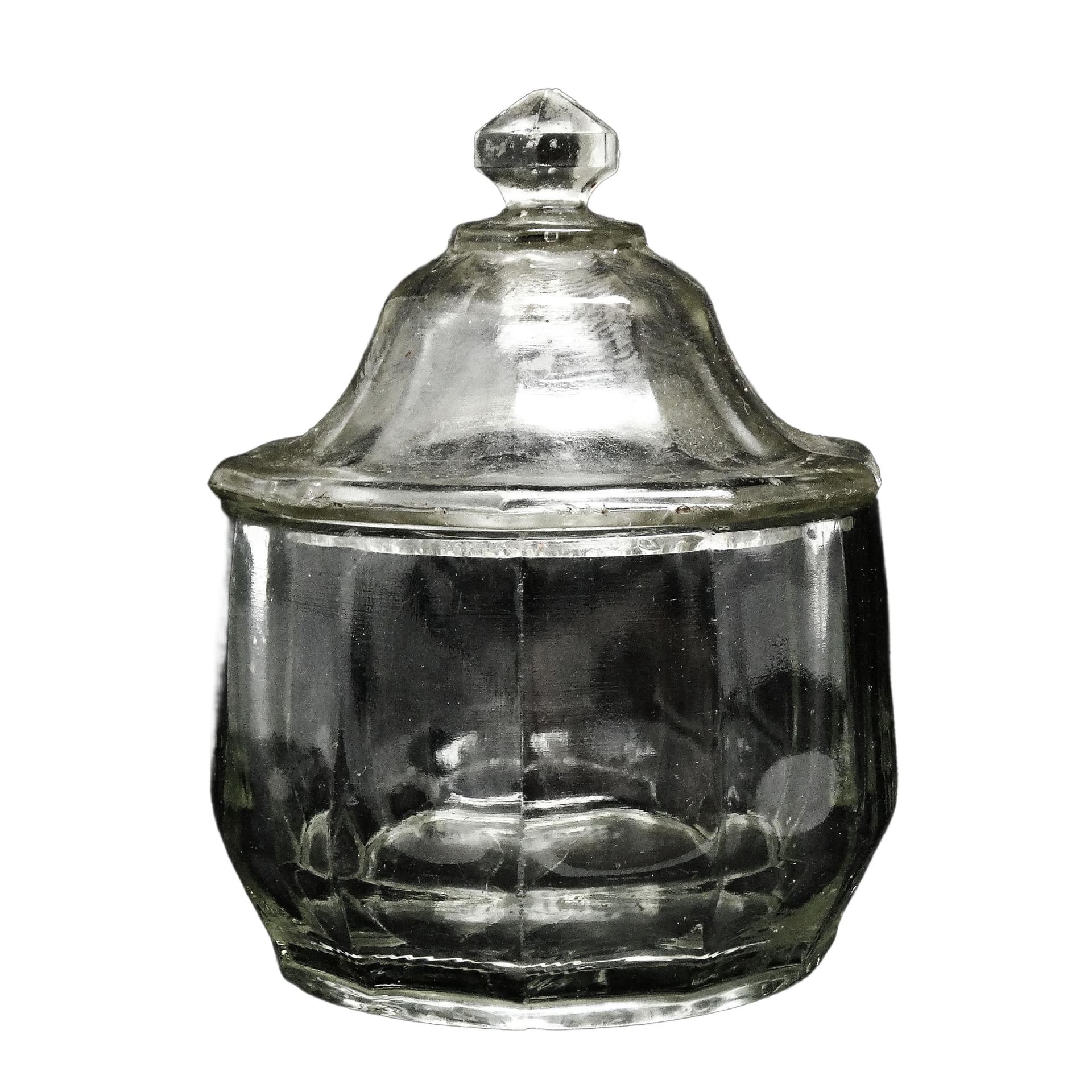 Cukiernica, Art Deco, szkło prasowane, Niemcy, lata 50. - 193221