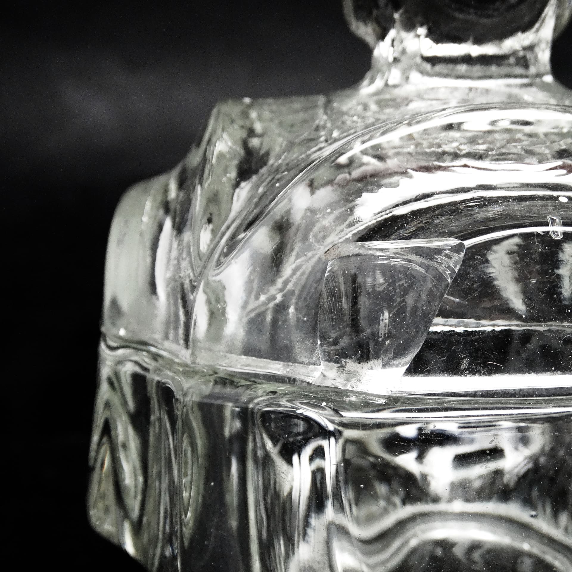 Cukiernica, postmodernizm, szkło prasowane, Polska, lata 60. - 189538