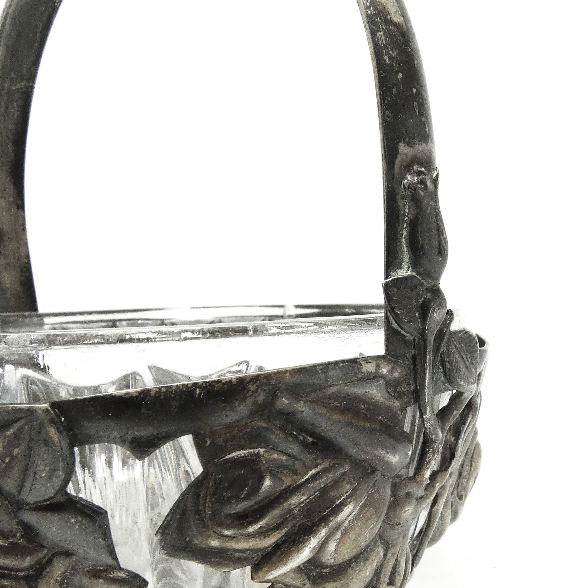 Sugar bowl, Postmodernism, silver-plated brass, HEFRA, Poland, 1970s. - 189586