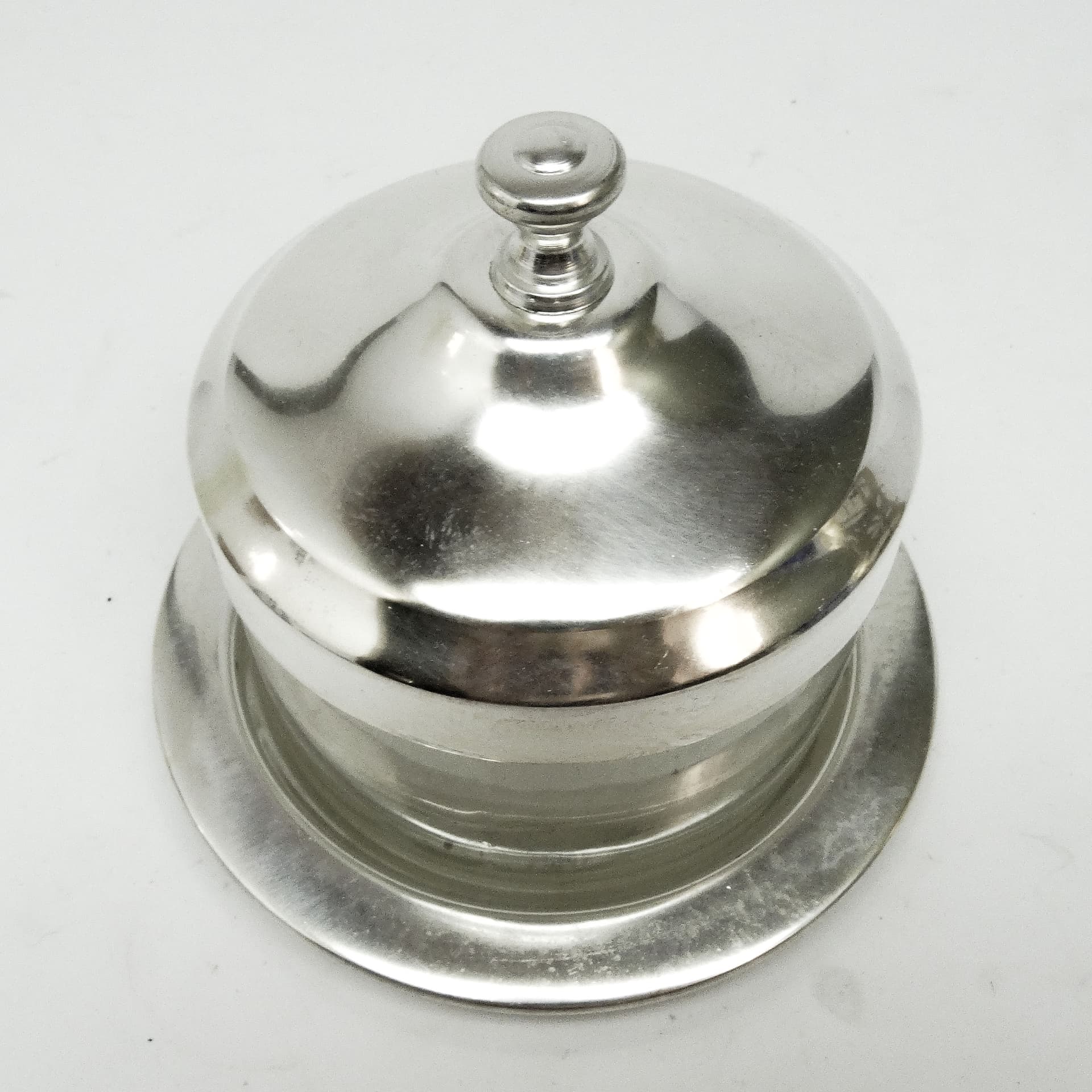 Cukiernica Art Deco, mosiądz srebrzony, szkło, Bracia Henneberg, Polska, lata 30. - 189689