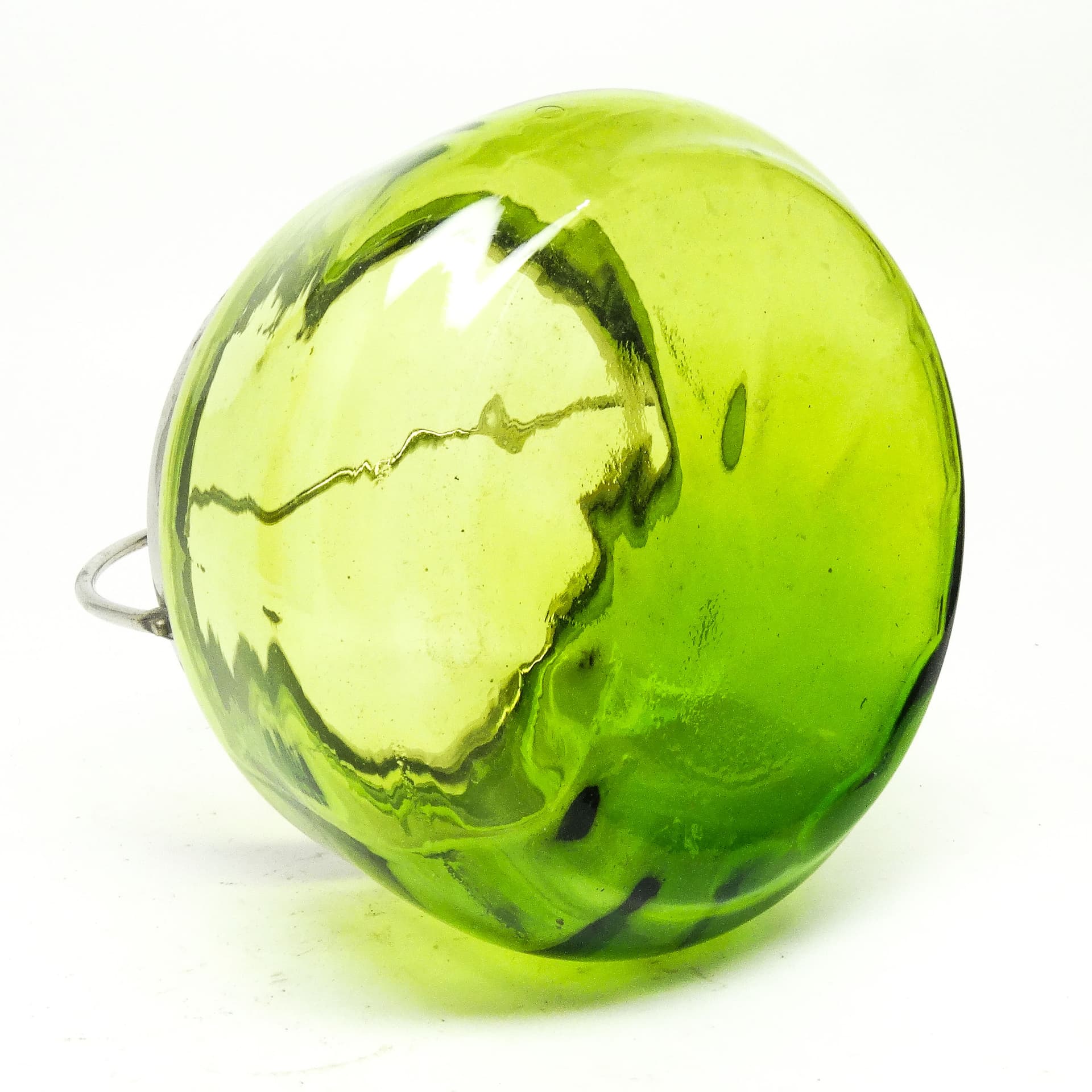 Cukiernica, Secesja, szkło zielone, mosiądz srebrzony, Szwecja, początek XX w. - 189729