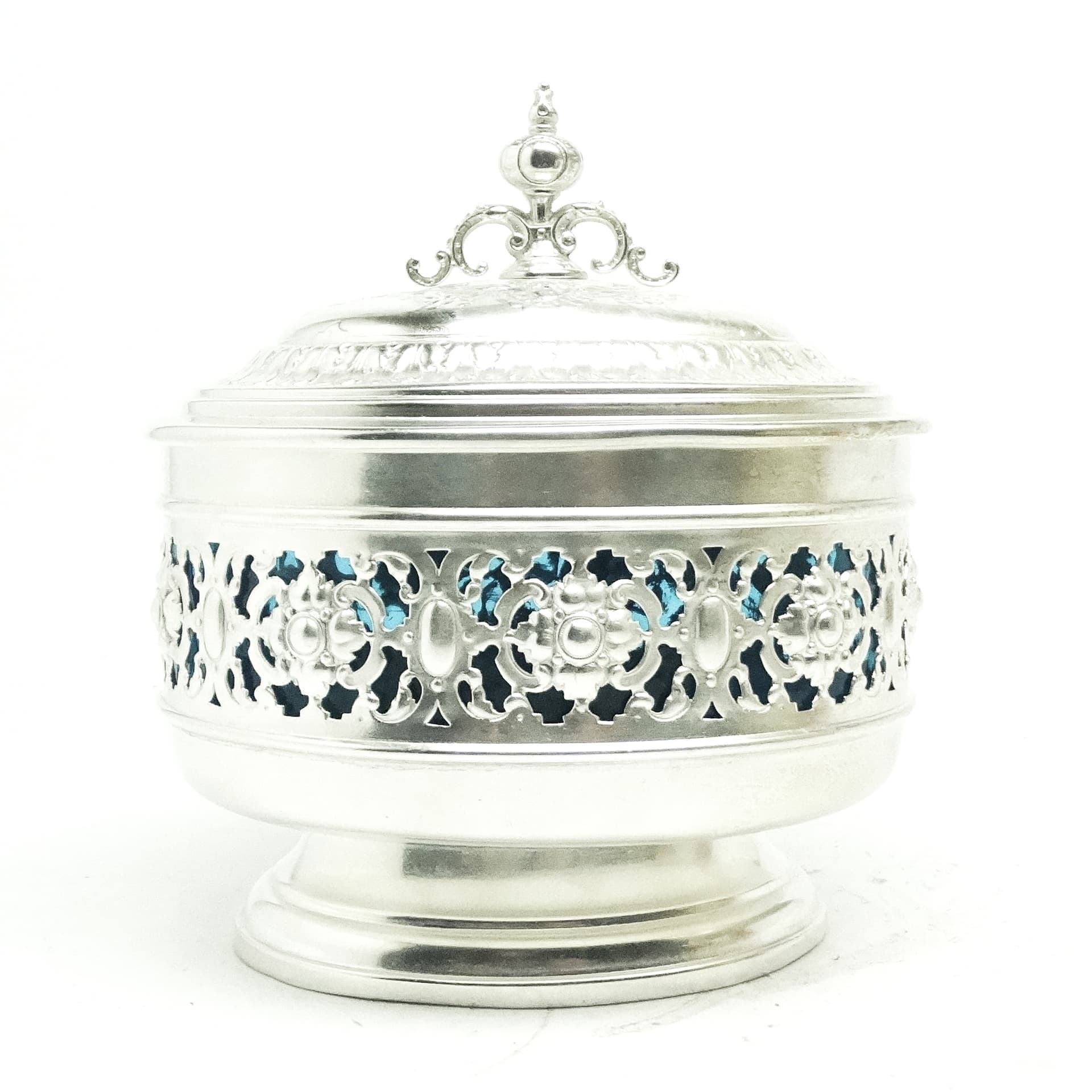 Cukiernica, Eklektyzm, mosiądz srebrzony, WMF, Niemcy, XIX w. - 189788