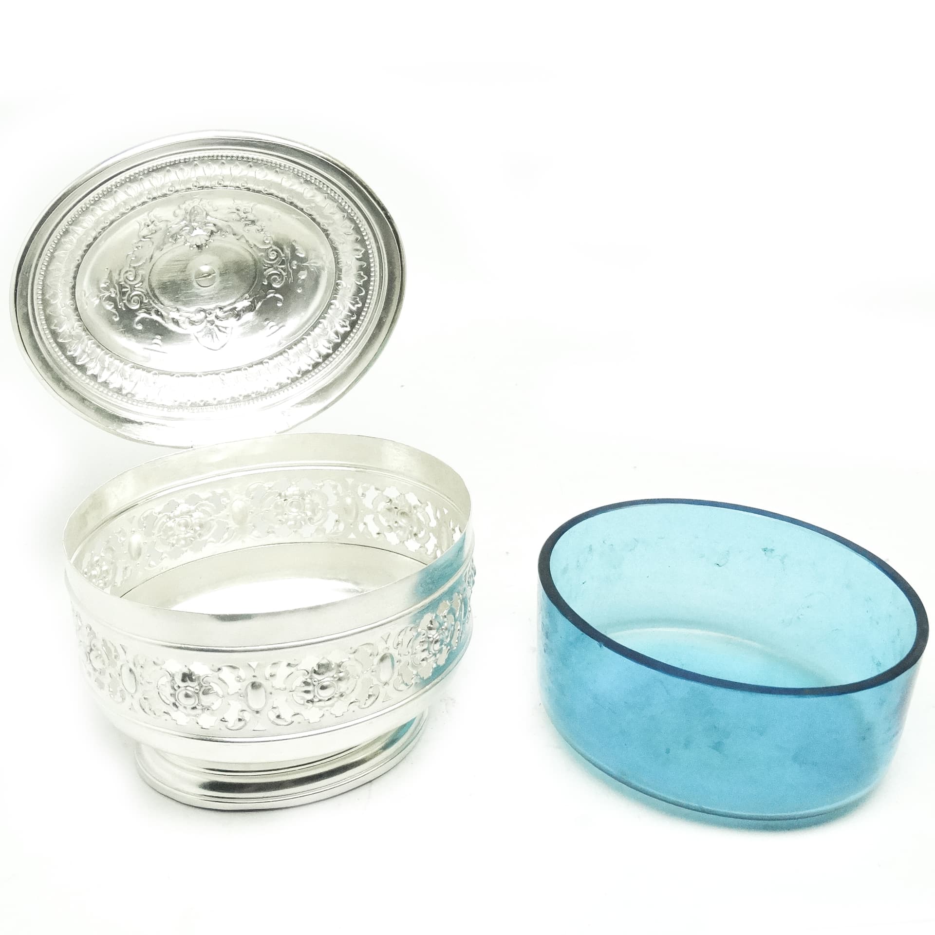 Cukiernica, Eklektyzm, mosiądz srebrzony, WMF, Niemcy, XIX w. - 189787