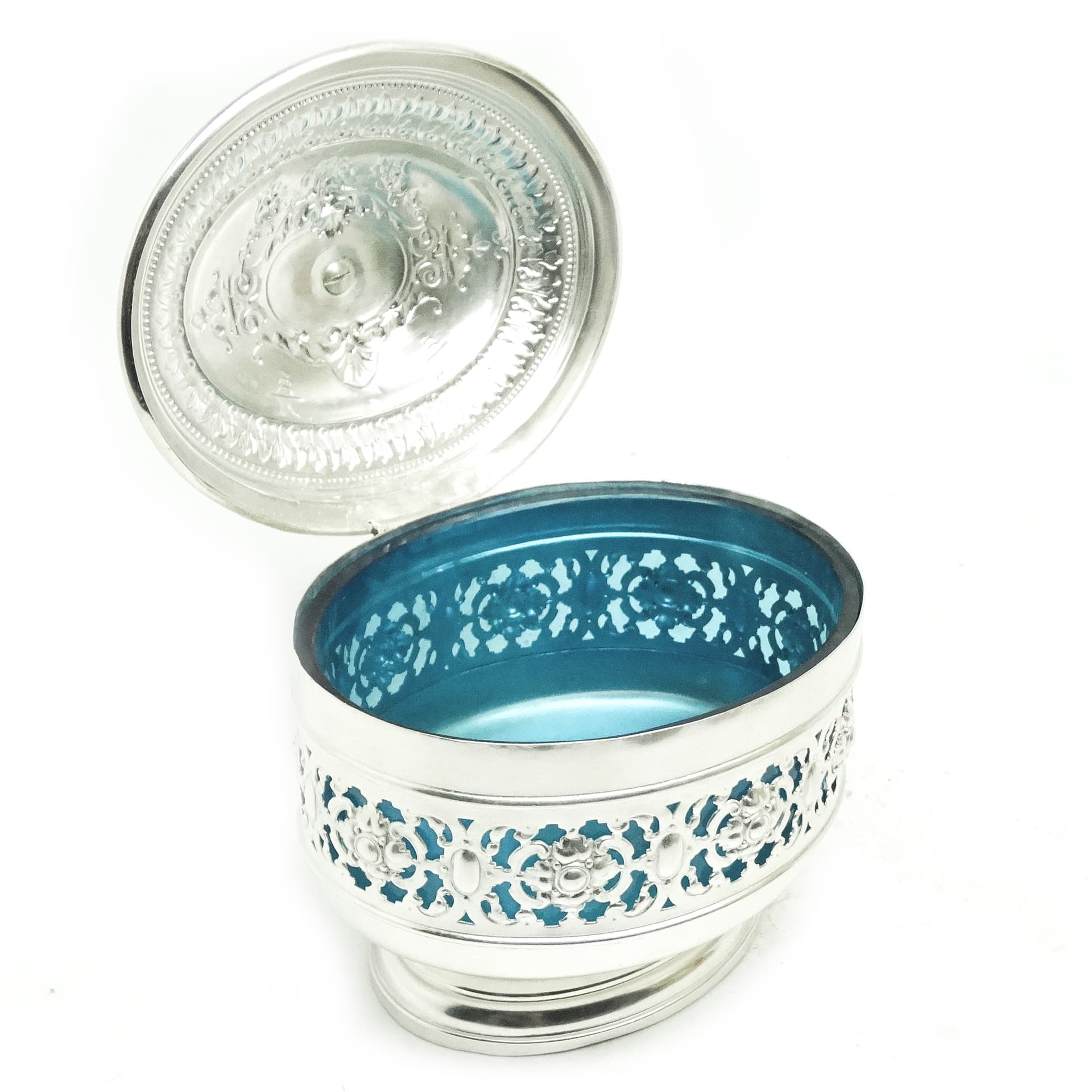 Cukiernica, Eklektyzm, mosiądz srebrzony, WMF, Niemcy, XIX w. - 189786