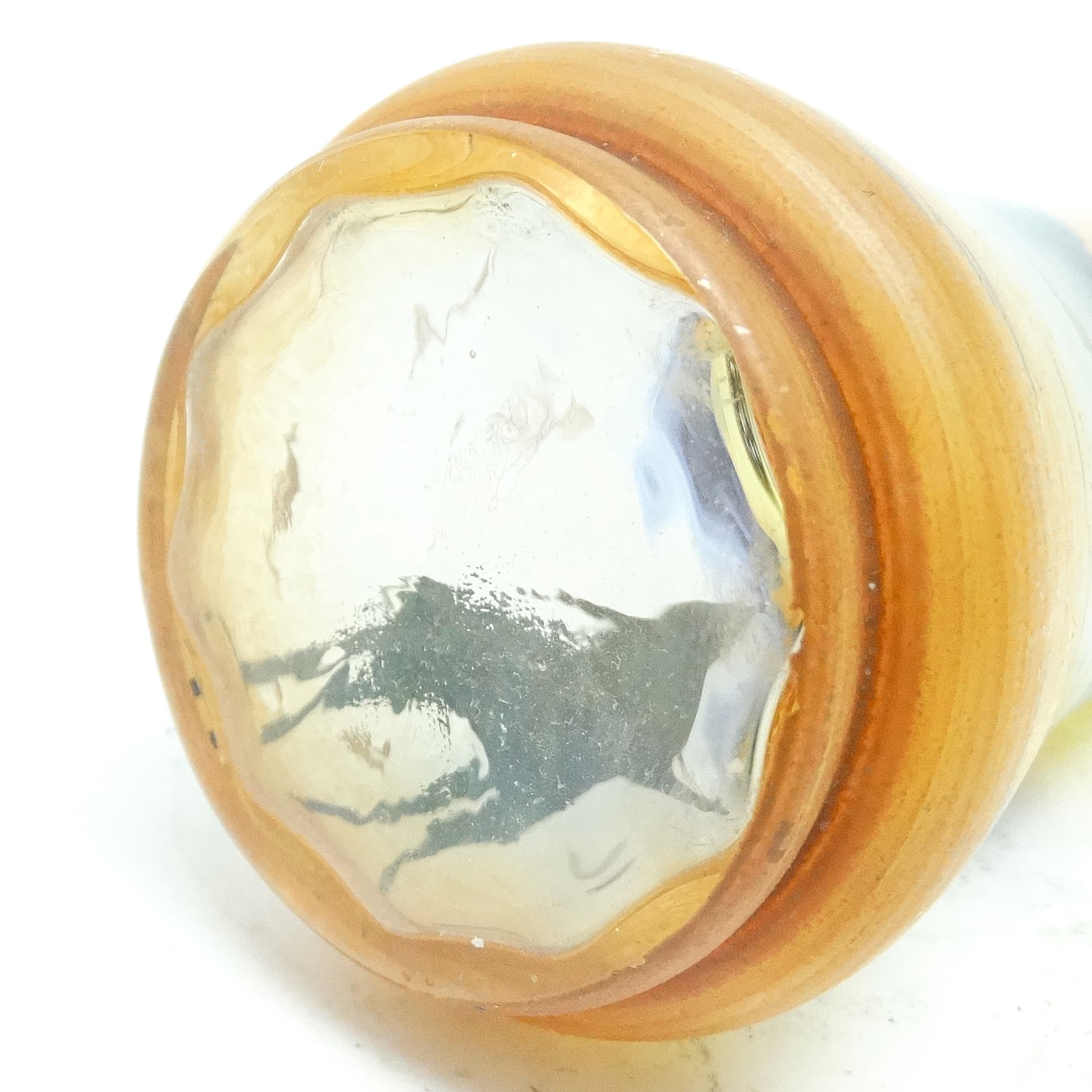 Cukiernica Art Deco, szkło ręcznie zdobione, mosiądz srebrzony, Wielka Brytania, lata 30. - 189837