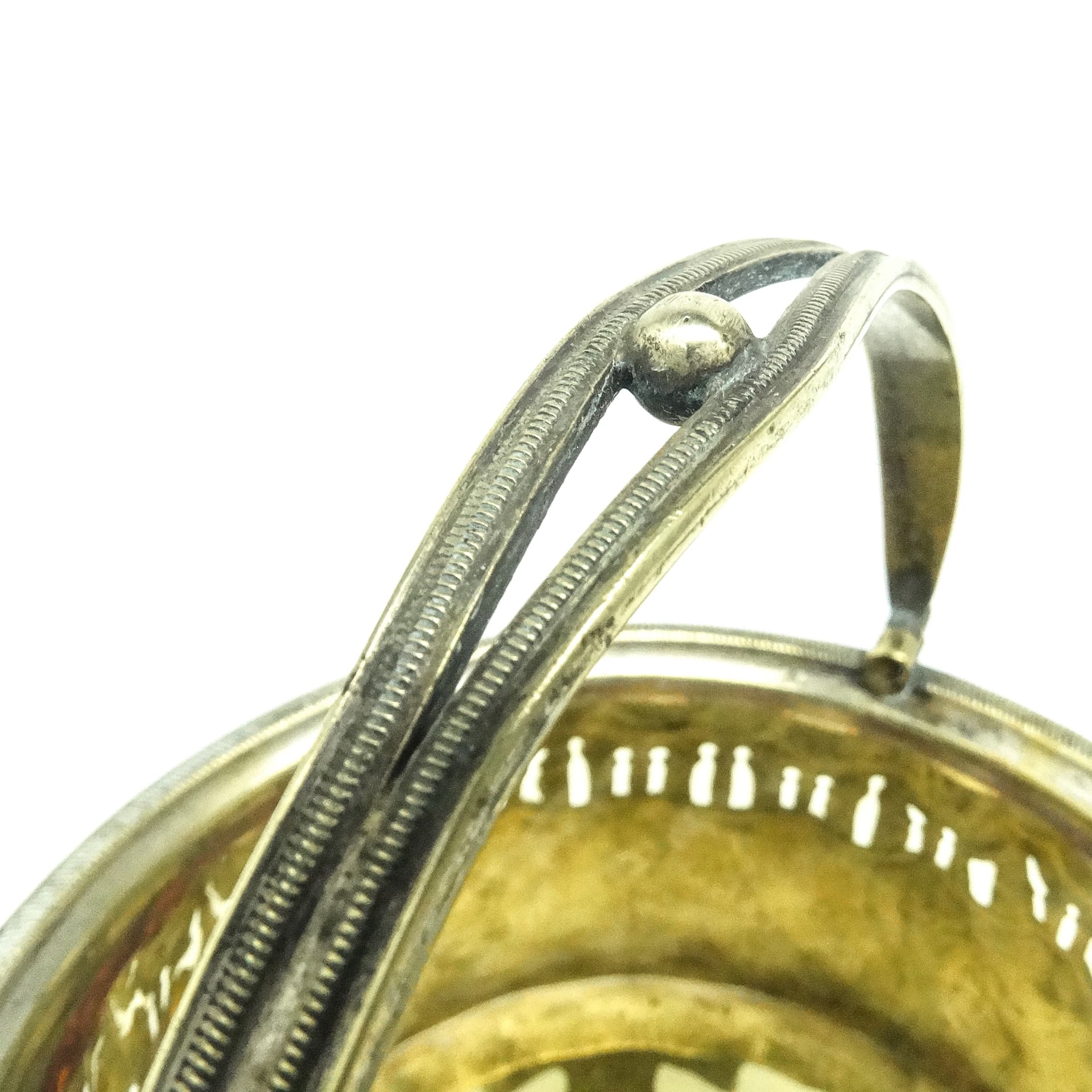 Cukiernica Eklektyzm, mosiądz srebrzony, Niemcy, początek XX w. - 189902