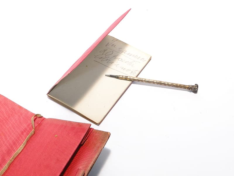 Notes neobarokowy, szylkret brązowy ciemny, Włochy, XIX w. - 190320