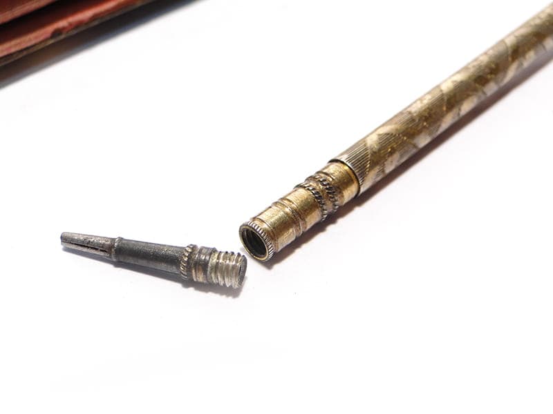 Notes neobarokowy, szylkret brązowy ciemny, Włochy, XIX w. - 190321